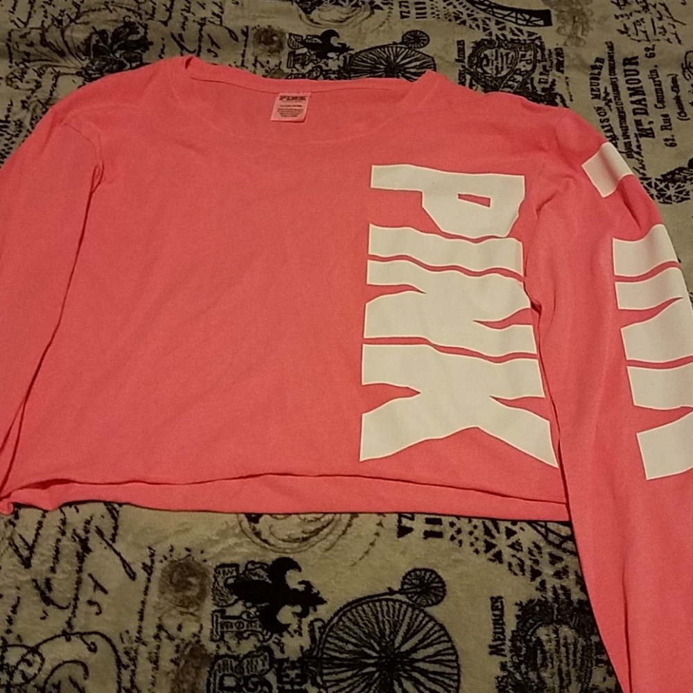 Pink Crop Top